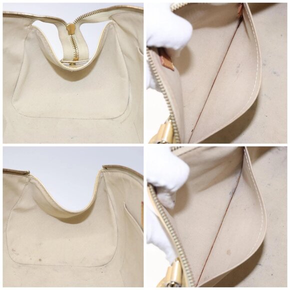 LOUIS VUITTON Vernis Sherwood PM Hand Bag Broncorail M91491 LV Auth 134504 - Picture 16 of 16